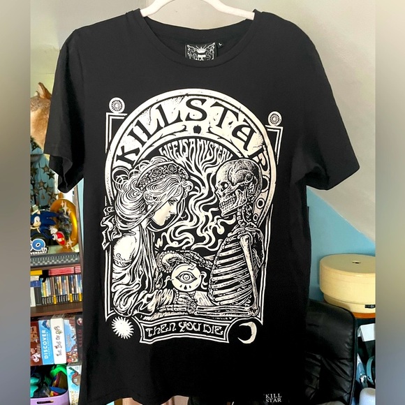 Killstar Life’s a Mystery Tee - Picture 1 of 4